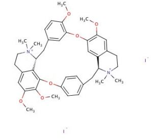 Tetrandrini dimethiodidum (CAS 7601-55-0) - chemical structure image