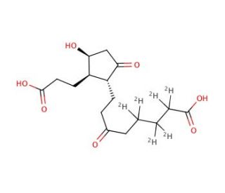 tetranor-PGDM-d6 (CAS 1314905-92-4) - chemical structure image