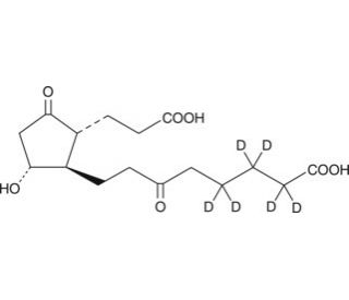 tetranor-PGEM-d6 (CAS 1240398-16-6) - chemical structure image