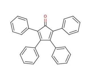Tetraphenylcyclopentadienone (CAS 479-33-4) - chemical structure image