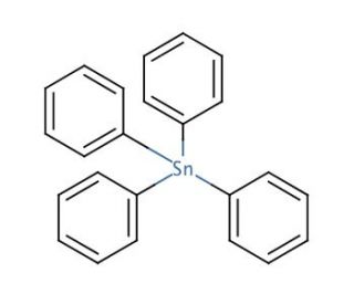 Tetraphenyltin (CAS 595-90-4) - chemical structure image