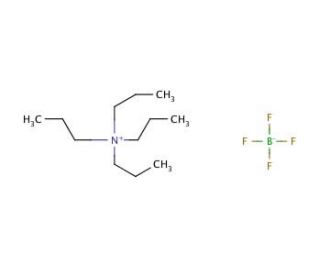 Tetrapropylammonium tetrafluoroborate (CAS 338-38-5) - chemical structure image