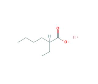 Thallium(I) 2-ethylhexanoate (CAS 210578-56-6) - chemical structure image