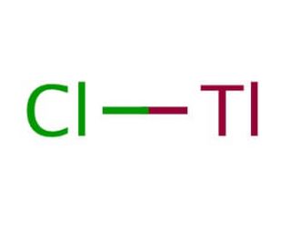 Thallium(I) chloride (CAS 7791-12-0) - chemical structure image