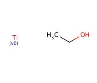 Thallium(I) ethoxide (CAS 20398-06-5) - chemical structure image