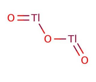 Thallium(III) oxide (CAS 1314-32-5) - chemical structure image