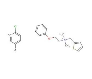Thenium Closylate (CAS 4304-40-9) - chemical structure image