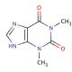 Theophylline (CAS 58-55-9) - chemical structure image