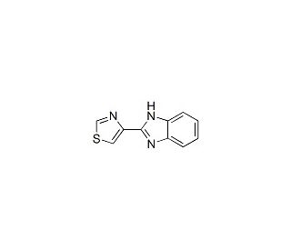 Thiabendazole (CAS 148-79-8) - chemical structure image