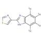 Thiabendazole-d4 (Major) (CAS 148-79-8 (unlabeled)) - chemical structure image