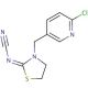 Thiacloprid (CAS 111988-49-9) - chemical structure image