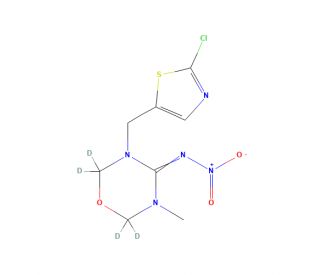 Thiamethoxam-d4 (CAS 1331642-98-8) - chemical structure image