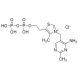 Thiamine pyrophosphate (CAS 154-87-0) - chemical structure image