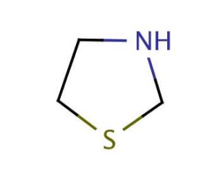 Thiazolidine (CAS 504-78-9) - chemical structure image