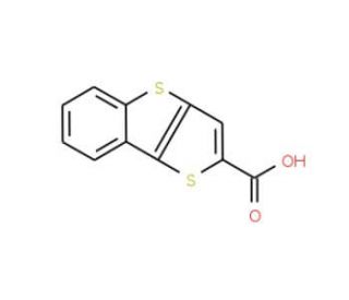 thieno[3,2-b][1]benzothiophene-2-carboxylic acid (CAS 30126-05-7) - chemical structure image