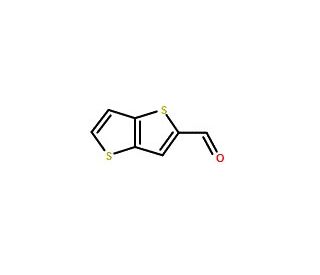 Thieno[3,2,-b]thiophene-2-carbaldehyde (CAS 31486-86-9) - chemical structure image