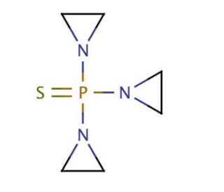 Thio-TEPA (CAS 52-24-4) - chemical structure image