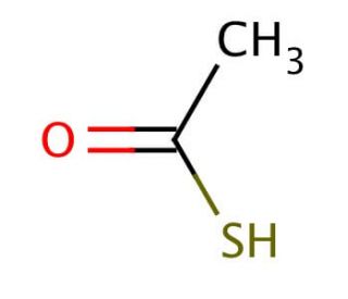 Thioacetic acid (CAS 507-09-5) - chemical structure image