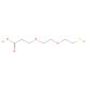 Thiol-PEG2-acid (CAS 1379649-73-6) - chemical structure image