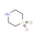 Thiomorpholine 1,1-dioxide (CAS 39093-93-1) - chemical structure image