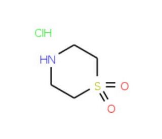 Thiomorpholine 1,1-dioxide HCl (CAS 59801-62-6) - chemical structure image