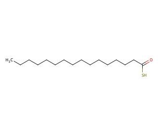 Thiopalmitic Acid - chemical structure image