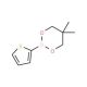 Thiophene-2-boronic acid, neopentyl glycol ester (CAS 355408-55-8) - chemical structure image