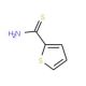 Thiophene-2-carbothioamide (CAS 20300-02-1) - chemical structure image