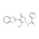 Thiophene-2-carboxylic acid (5-amino-4-benzothiazol-2-yl-3-oxo-2,3-dihydro-pyrrol-1-yl)-amide - chemical structure image