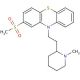Thioridazine 2-Sulfone (CAS 14759-06-9) - chemical structure image