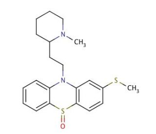Thioridazine 5-Sulfoxide (CAS 7776-05-8) - chemical structure image