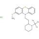 Thioridazine-d3 Hydrochloride (CAS 130-61-0 (unlabeled)) - chemical structure image