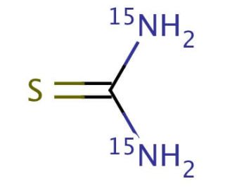 Thiourea-15N2 (CAS 287476-21-5) - chemical structure image