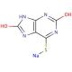 Thiouric Acid Sodium Salt Dihydrate (CAS 2002-60-0 (non-salt)) - chemical structure image