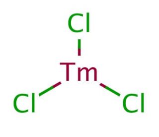 Thulium(III) chloride, anhydrous (CAS 13537-18-3) - chemical structure image
