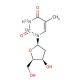 Thymidine-13C,15N2 (CAS 50-89-5 (unlabeled)) - chemical structure image