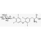 Thyroxine 4′-O-β-D-Glucuronide (CAS 21462-56-6) - chemical structure image