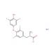 Thyroxine Soduim Salt - chemical structure image