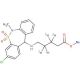 Tianeptine Metabolite MC5-d4 Sodium Salt (CAS 1330171-36-2) - chemical structure image