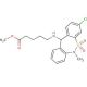 Tianeptine Metabolite MC5 Methyl Ester - chemical structure image