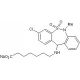 Tianeptine sodium salt (CAS 30123-17-2) - chemical structure image