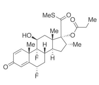 Ticabesone Propionate (CAS 73205-13-7) - chemical structure image