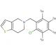 Ticlopidine-d4 - chemical structure image