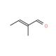 Tiglic aldehyde (CAS 497-03-0) - chemical structure image