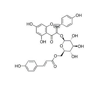 Tiliroside (CAS 20316-62-5) - chemical structure image