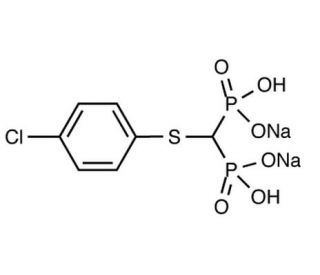 Tiludronic Acid, Disodium Salt (CAS 149845-07-8) - chemical structure image