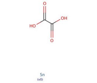 Tin(II) oxalate (CAS 814-94-8) - chemical structure image