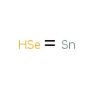 Tin selenide (CAS 1315-06-6) - chemical structure image