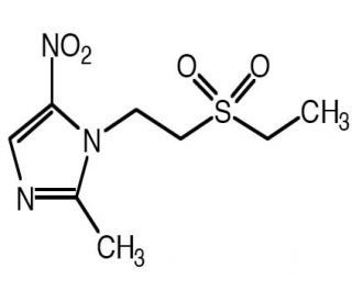 Tinidazole (CAS 19387-91-8) - chemical structure image
