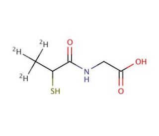 Tiopronin-d3 - chemical structure image